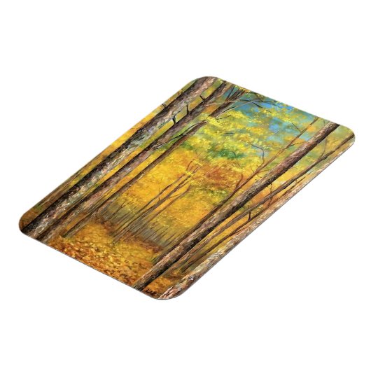 Kühlschrank Magnet - Acadia Forest Birch Trees #2 (Linke Seite)