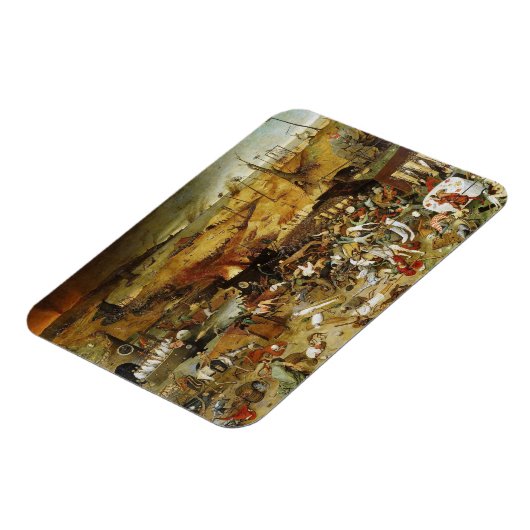 Kühlschrank Magnet der Triumph des Todes Brueghel (Linke Seite)