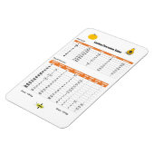 Kühlschrank-Magnet für die Messkonvertierung Magnet (Linke Seite)