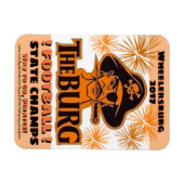 Kühlschrank-Magnet für Staat-Fußballsieger - Magnet (Horizontal)