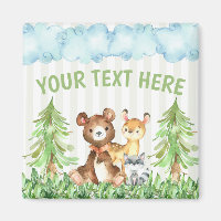 Kühlschrank Magnet für Waldtiere