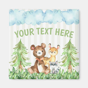 Kühlschrank Magnet für Waldtiere