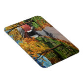 Kühlschrank Magnet - Herbst an der Covered Bridge (Rechte Seite)
