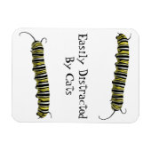 Kühlschrank Magnet leicht von Katzen abgelenkt (Horizontal)