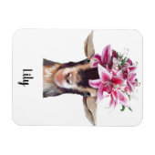 Kühlschrank Magnet Lily die Ziege (Horizontal)