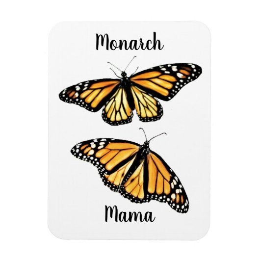 Kühlschrank Magnet Monarch Mama (Vertikal)