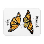 Kühlschrank Magnet Monarch Papa (Horizontal)