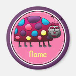 Kühlschrank Magnet, Namensvorlage, Niedliche Ladyb Magnet