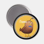 Kühlschrank-Magnet, Namensvorlage, Niedliche Quitt Magnet (Vorderseite/Rückseite)