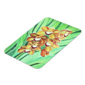 Kühlschrank Magnet - Orange & Gelbe Orchideen (Linke Seite)