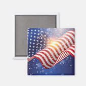Kühlschrank Magnet-Patriotic Magnet (Vorderseite/Rückseite)