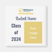 Kühlschrank Magnet - Personalisiert 2024 (Vorne)