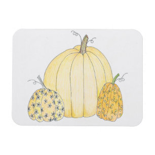 Kühlschrank Magnet Pumpkin Trio