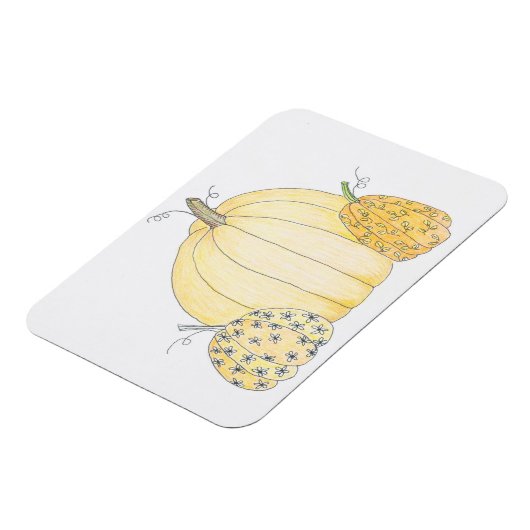 Kühlschrank Magnet Pumpkin Trio (Linke Seite)