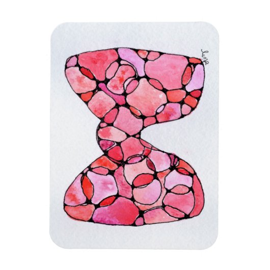 Kühlschrank Magnet - Schilddrüsenfarbe (Vertikal)