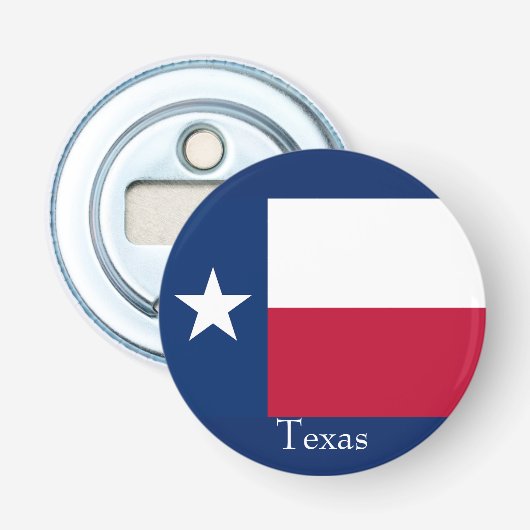 Kühlschrank Magnet Texas Flaschenöffner (Vorderseite)