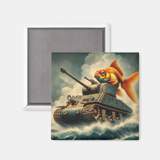 Kühlschrank Magnet "Whimsical Erinnerung" (Vorderseite/Rückseite)