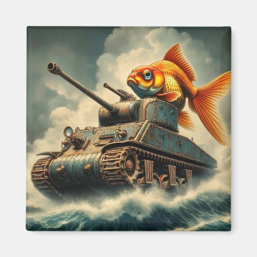 Kühlschrank Magnet "Whimsical Erinnerung" (Vorne)