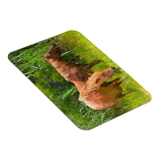 Kühlschrank Magnet Wilde Pferde (Rechte Seite)