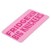 KÜHLSCHRANK Picker tragen einen großen Messer-Slog Magnet (Linke Seite)