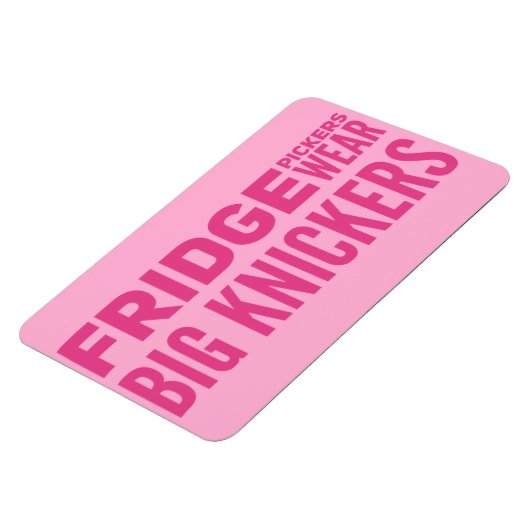 KÜHLSCHRANK Picker tragen einen großen Messer-Slog Magnet (Linke Seite)