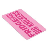 KÜHLSCHRANK Picker tragen einen großen Messer-Slog Magnet (Rechte Seite)