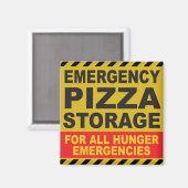 KÜHLSCHRANK PIZZA MAGNET (Vorderseite/Rückseite)