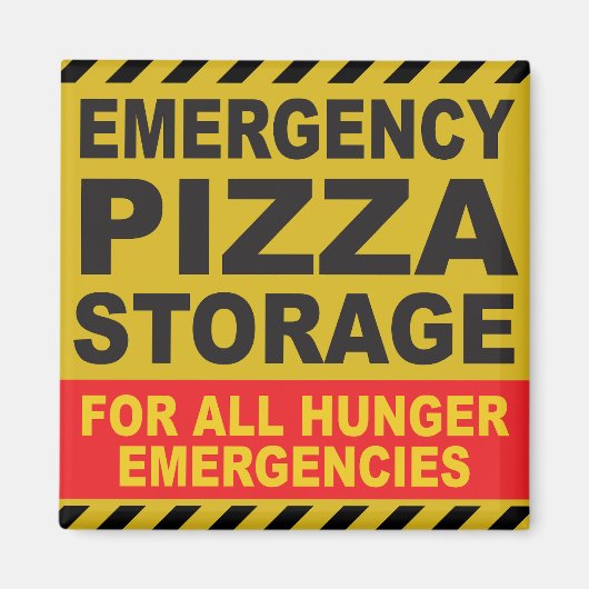 KÜHLSCHRANK PIZZA MAGNET (Vorne)