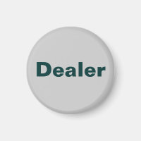 Kühlschrank Poker TAG Action Magnet - Händler