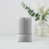 Kühlschrank | Reparaturdienste für Geräte Visitenkarte (Stehend Vorderseite)