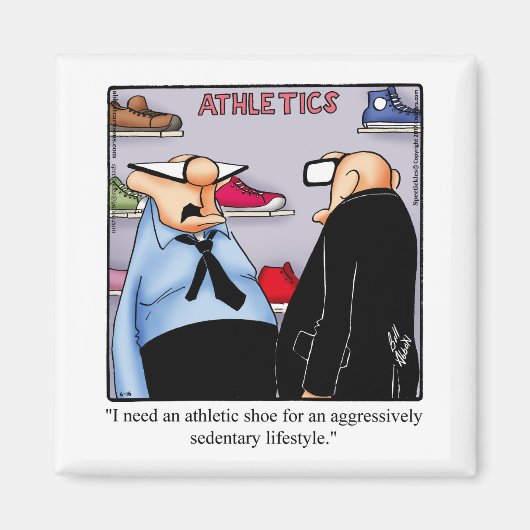 Kühlschrank-Spaß Magnet (Vorne)