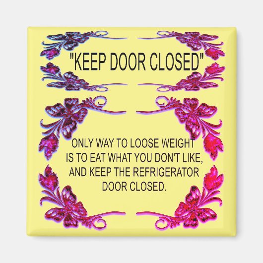 KÜHLSCHRANK TÜR MAGNET (Vorne)