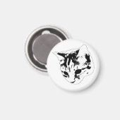 Kühlschrank-Uhr, weiche Streifen Magnet (Vorderseite/Rückseite)