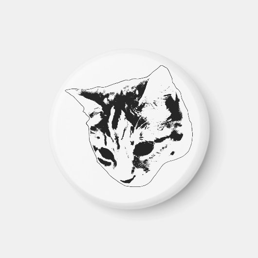 Kühlschrank-Uhr, weiche Streifen Magnet (Vorne)