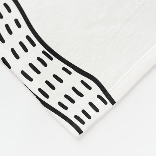 Kühlschränke: Süße Tier Muster. Fleecedecke (Ecke)