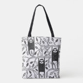 Kühlschränke: Süße Tier Muster. Tasche (Rückseite)
