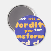 Kühlschrankmagnet (Vorderseite/Rückseite)