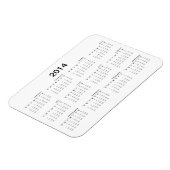 Kühlschrankmagnet 2014 magnet (Linke Seite)