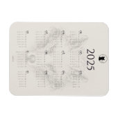 Kühlschrankmagnet 2025 magnet (Horizontal)