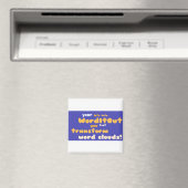 Kühlschrankmagnet: angepasstes Layout Magnet (In Situ (Geschirrspüler))