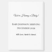 Kühlschrankmagnet | Benutzerdefinierte Foto- und S (Vorderseite)