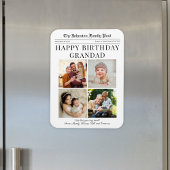 Kühlschrankmagnet Birthday Newspapier benutzerdefi Magnet