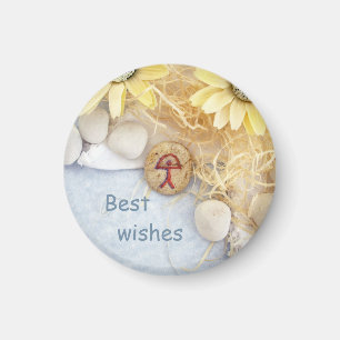 Kühlschrankmagnet der besten Wünsche des