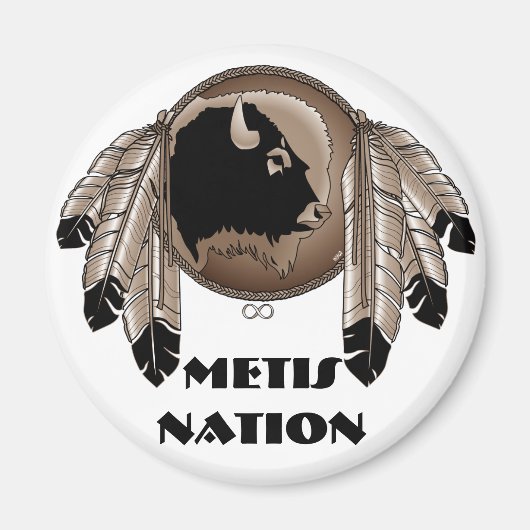 Kühlschrankmagnet der Ersten Nationen (Vorne)