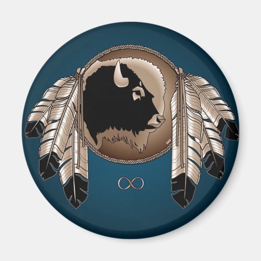 Kühlschrankmagnet der Ersten Nationen (Vorne)