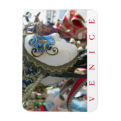 Kühlschrankmagnet der Karnevalmaske in Venedig Magnet (Vertikal)