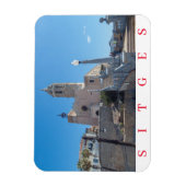 Kühlschrankmagnet der Kirche Sitges Magnet (Vertikal)