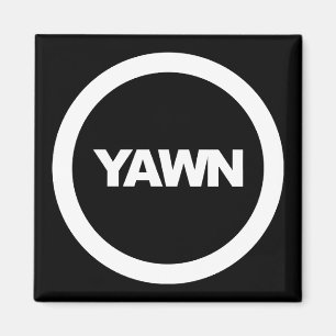 Kühlschrankmagnet der Marke Licorice Yawn