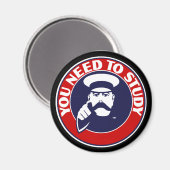 Kühlschrankmagnet der Universität Edinburgh (Vorderseite/Rückseite)