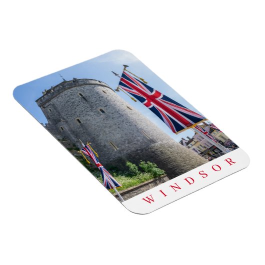 Kühlschrankmagnet des Windsor Castle Magnet (Rechte Seite)